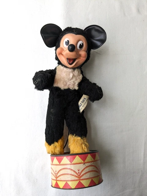 DISNEY MICKEY MOUSE MUSIC BOX by LINDEN,ANDY WARHOL ART 1995