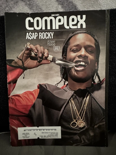 First Complex Magazine COMPLEX MAGAZINE DEC 2012 Jan 2013 A$Ap Rocky Alicia Keys Cover £7.50 ...