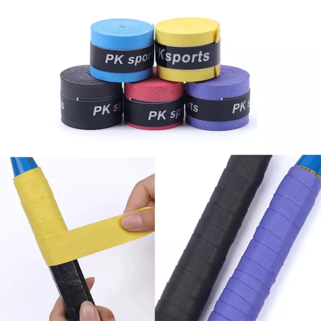 10 Tennis Badminton Racket Grip Tape Anti-Slip Badminton Squash Sports Roll Wrap 2