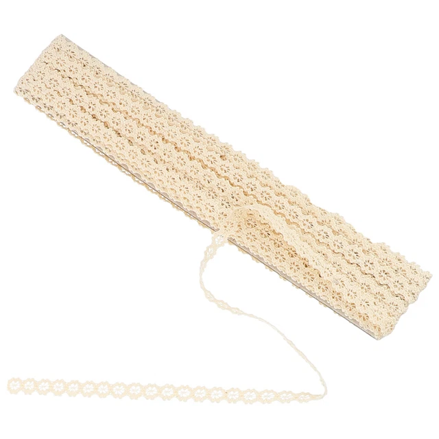 Dentelle Brodée Florale - Ruban/bordure Tissu Maille - Pour Couture, Mariage, Robe - Au Mètre