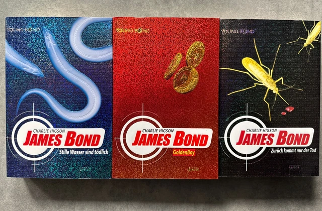 James Bond, Stille Wasser sind tödlich + Zurück kommt nur der Tod + GoldenBoy