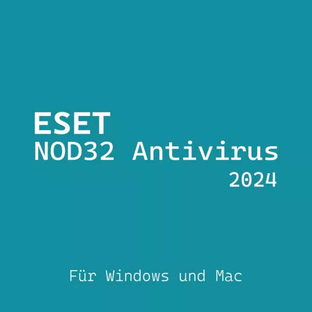 ESET NOD32 Antivirus (1 Jahr / 1 Gerät)  2024