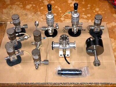 Lot Of New And Used Assorted Vacuum Parts Nor-Cal Aptech Mks Free Shipping V.