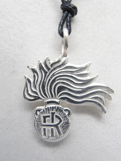 FIAMMA DELL'ARMA DEI CARABINIERI Spilla In Oro Giallo 18 Kt -750 - Pins - Foto 11