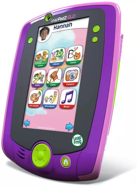 LeapFrog LeapPad Glo Kids Learning Tablet (Purple) 3-9 years