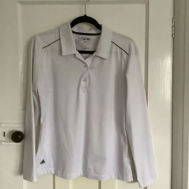 Ladies Adidas Long Sleeved Golf Polo Shirt