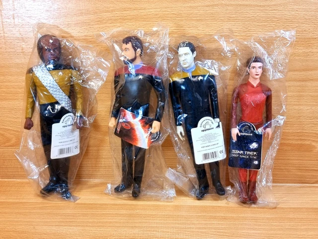 1994 Star Trek - Set Figure (4) - Imballo Originale & Nuovo - Vintage - Non Aperto -