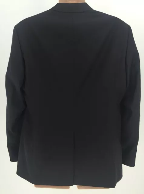 Boss 'James/Sharp' 190742 Trim Fit Black Super 120S Wool Jacket 42R $895 3