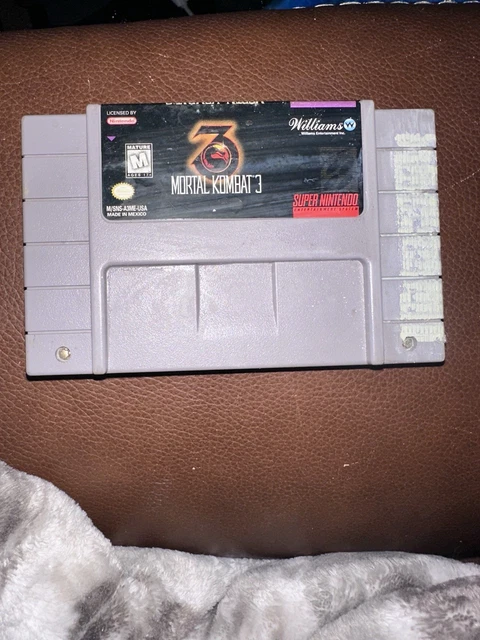Mortal Kombat Super Nintendo À Vendre Picclick Fr 