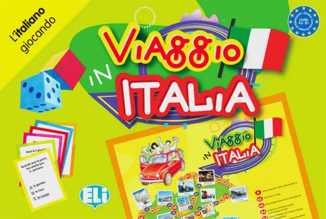 Viaggio in Italia Spiel ELI Spiele / Spiele zum Sprachenlernen Brettspiel 2010