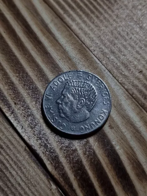 Sverige/Schweden 2 Kronen 1969 König Gustav VI. Adolf, vz+/xf+ mit Kapsel