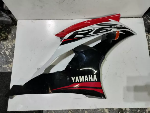 2008-2016 YAMAHA R6 R6r OEM RIGHT SIDE LOWER FAIRING LIGHT RASH/SCRATCHES
