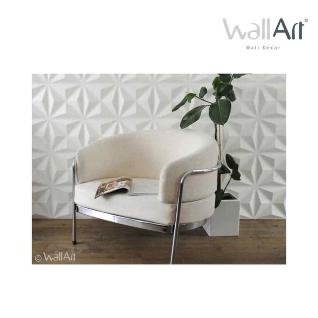 WallArt Panneaux muraux 3D Cullinans 12 pcs GA-WA17