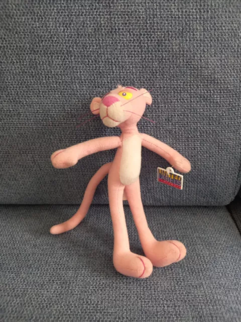 Vintage Peluche Pantera Rosa United Labels 2002 19 cm