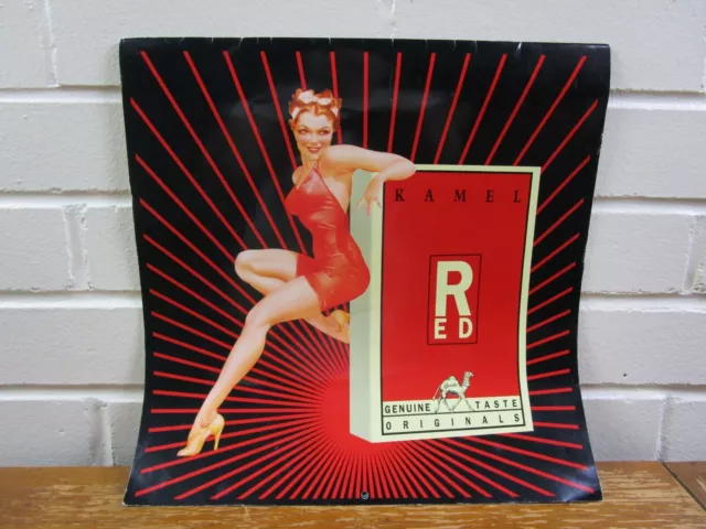 Kamel Red Pin-Up Girls Calendar 1998 Vintage Camel Cigarettes Smoking 90's Promo