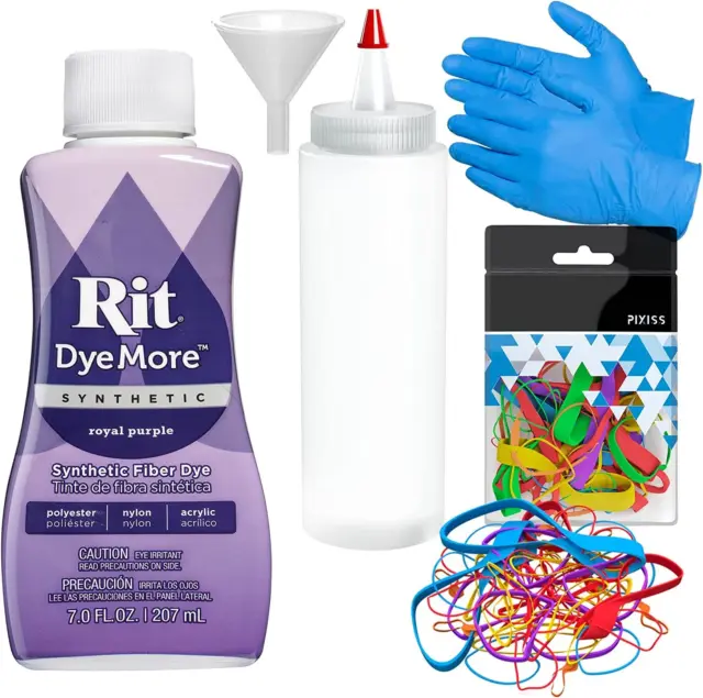 Tela sintética Rit Dye More líquida - Ultimate Royal Purple