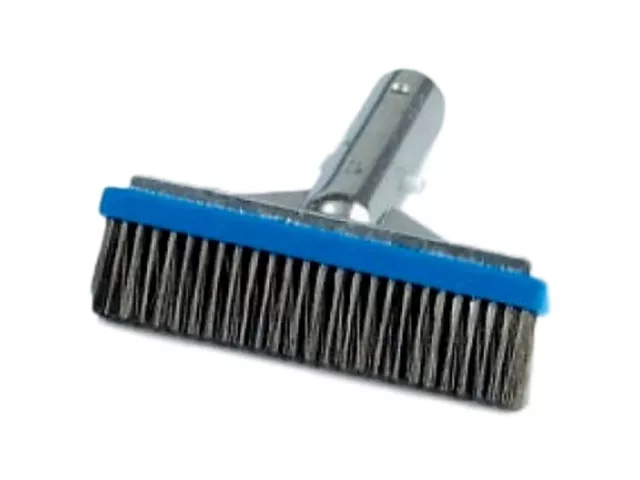 Pentair R111616 604A Back Aluminum Pool Brush with 6" Stainless Steel Bristle