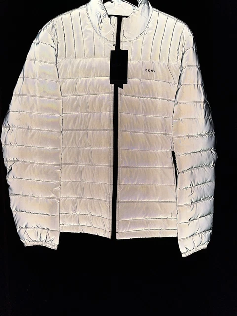DKNY WATER RESISTANT Puffer Jacket With Ultra Loft Insulation Size M L Bnwt 125.00 PicClick UK