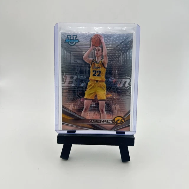 2024 Topps Bowman U Caitlin Clark Card #63 - GEM MINT 10 Graded - Iowa Hawkeyes