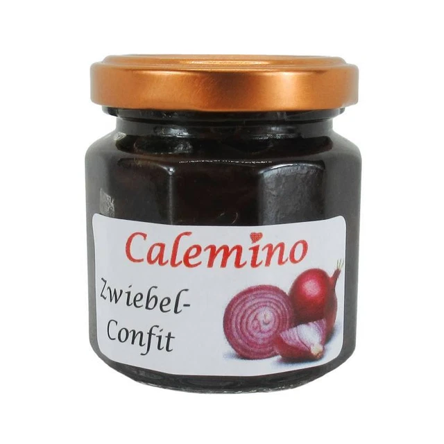 Confit di cipolla francese con cipolle rosse - Confit d'oignon rouge 125 g (4,4 oz)