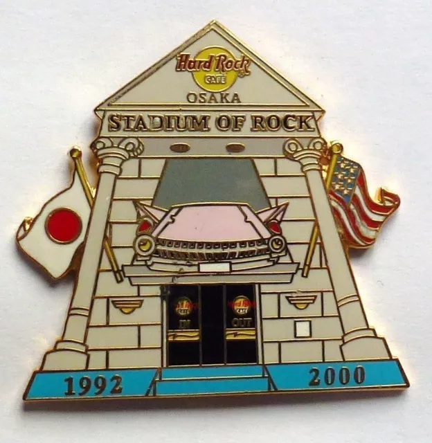 Hard Rock Cafe Pin Badge Stadium of Rock Osaka