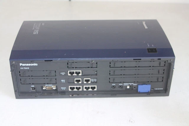 Centrale Téléphonique Panasonic KX-NCP1000 + Carte KX-NCP1104X 16VoIP - Occasion
