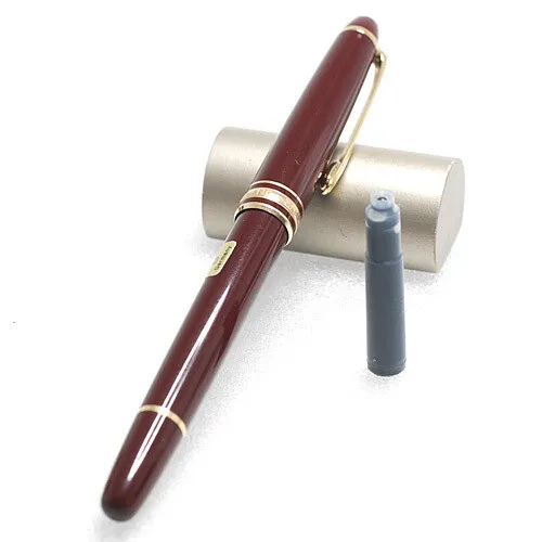 Montblanc Meisterstück Maroon Color 14K 585 Fountain Pen EF/Both Types
