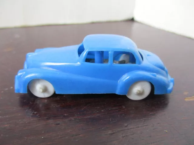 Ho 1/87 Pre Micro Norev 1950 Voiture Berline Type Americaine Dessous En Metal