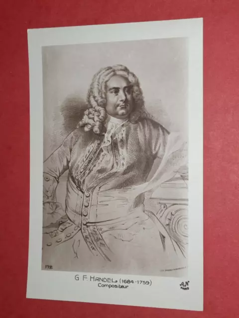 CPA - PORTRAIT - G. F. TRADE - 1684 - 1759 - composer