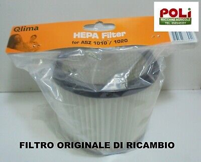 Filtro Di Ricambio Per Aspira Cenere Qlima Zibro Asz 1010 Asz1020 Originale