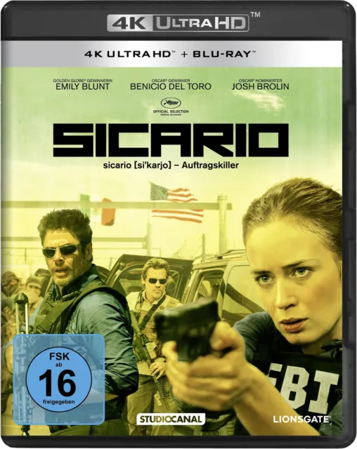 Sicario (4K Ultra-HD) (+ Blu-ray) (4K UHD Blu-ray)