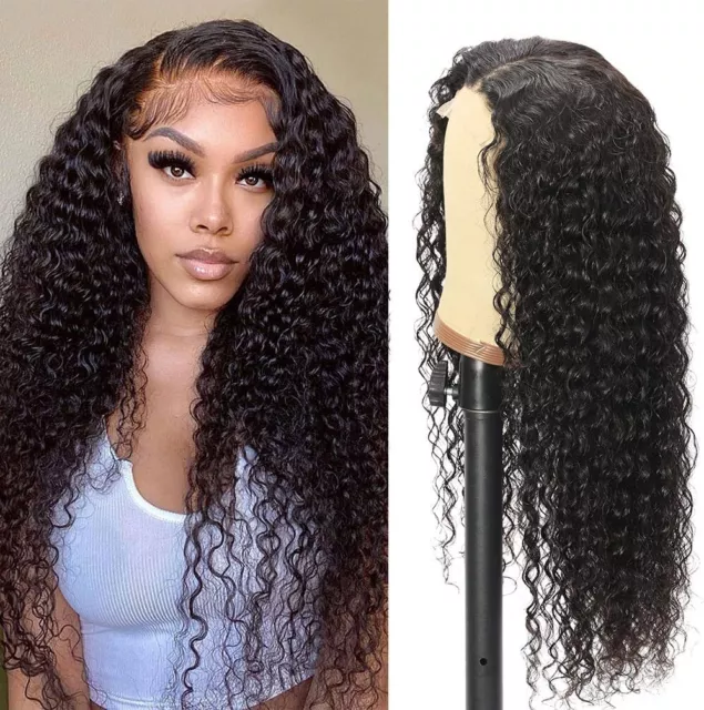 Perruque lace wig front Deep wave 100% HUMAIN HAIR REMY ET VIERGE