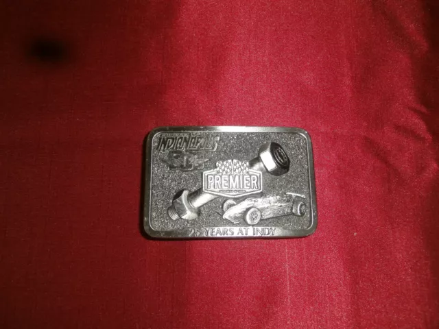 Vintage 1985 Premier 25 Years at Indy Buckle