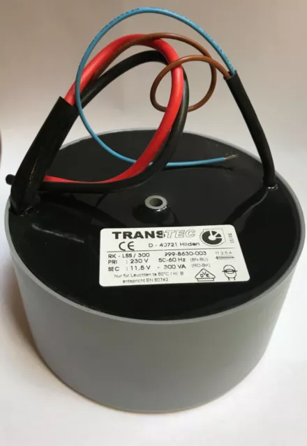 Ringkerntrafo Transtec Elettronica /Pri:230V  50Hz/Sec11,5V/F1A 230V- 80°C 300W