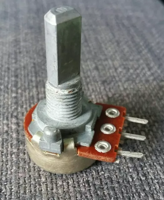 ALPS 749F 10KB Einzelner Mono Mixer Topf Potentiometer Lautstärke Japan MIJ D Post