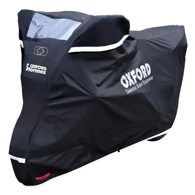 Oxford Stormex Motorbike Motorcycle Bike Rain Cover Outdoor Waterproof Small