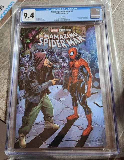 The Amazing Spider-Man #1 Eminem Variant CGC 9.4 (Marvel, 2022) Comic