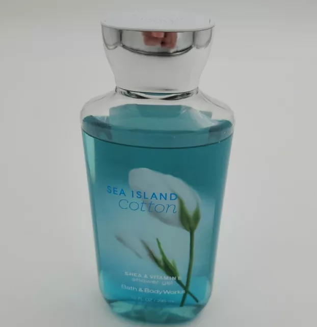 Bath & Body Works Sea Island Cotton Shower Gel 10 Fl Oz