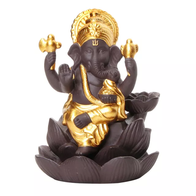 Essential Oil Burner Incense Holder Waterfall Buddha Figure