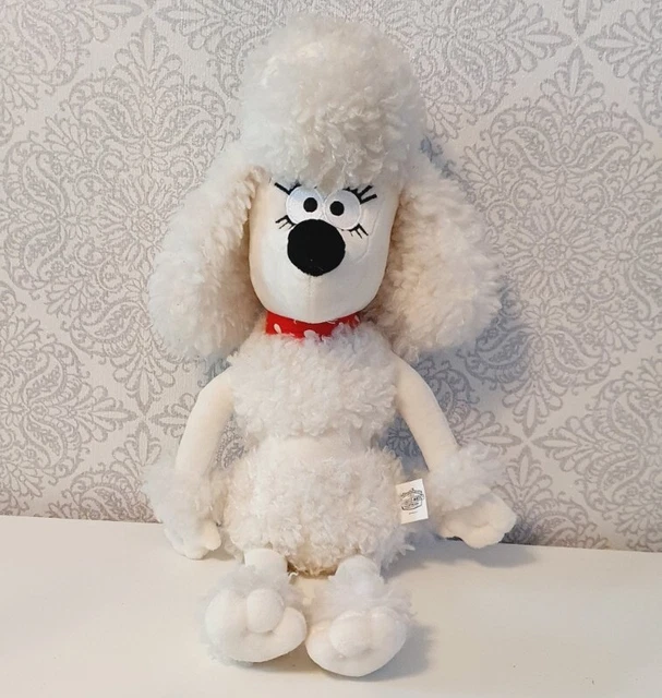 LARGE WALLACE AND Gromit Fluffles Poodle ThrillOMatic Soft Plush Toy