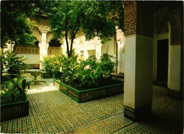 CPM Marrakech- Les jardins du Palais El Bahia MAROC (880606)