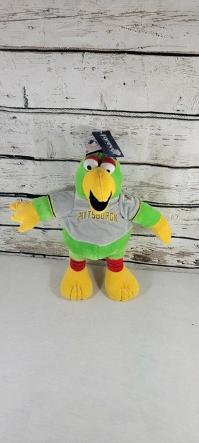 PITTSBURGH PIRATES PIRATE Parrot Mascot plush MLB Baseball NEW
