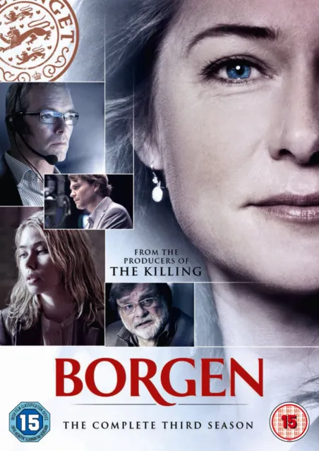 Borgen: Complete Third & Final Season Dvd Brand New & Factory Sealed (2013)