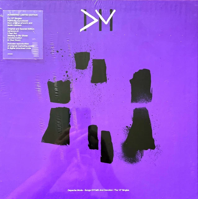 DEPECHE MODE – Songs Of Faith And Devotion | The 12" Singles EUR.