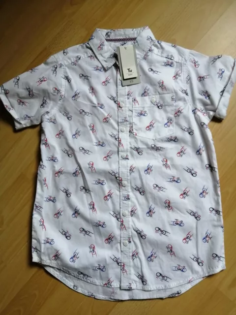 BRAND NEW WITH TAGS boys short sleeved shirt. Age 12 years.