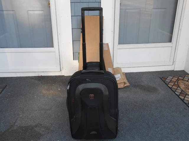 Tumi 'T-Tech' Expandable 24" Upright Suitcase Black Rolling Wheeled  READ 3