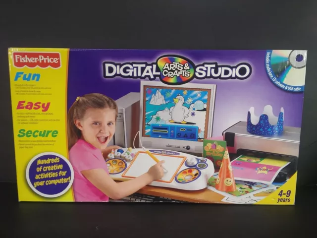 Barbie Fairytopia Digital Arts Crafts Studio Fisher Price Software CD-ROM  Sealed