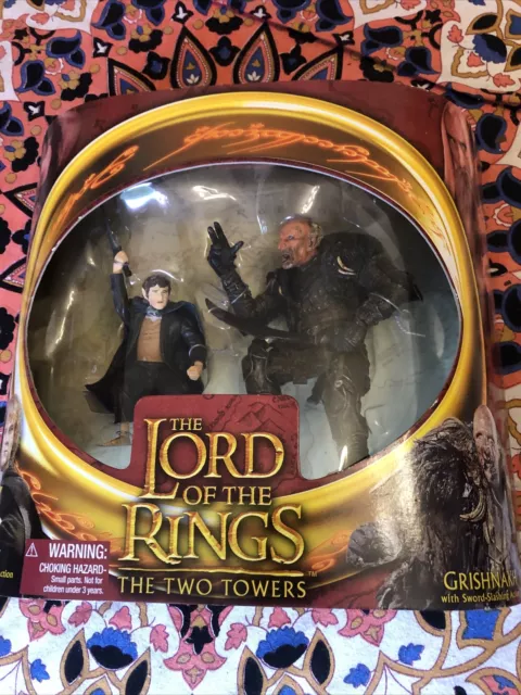 The lord of the rings-The two towers-Merry and Grishnakh-Toy Biz 2002