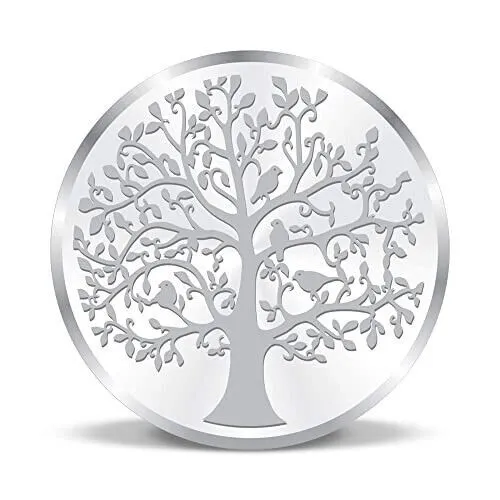 BIS Hallmarked Banyan Tree 999 Pure Silver Coin 20 gram