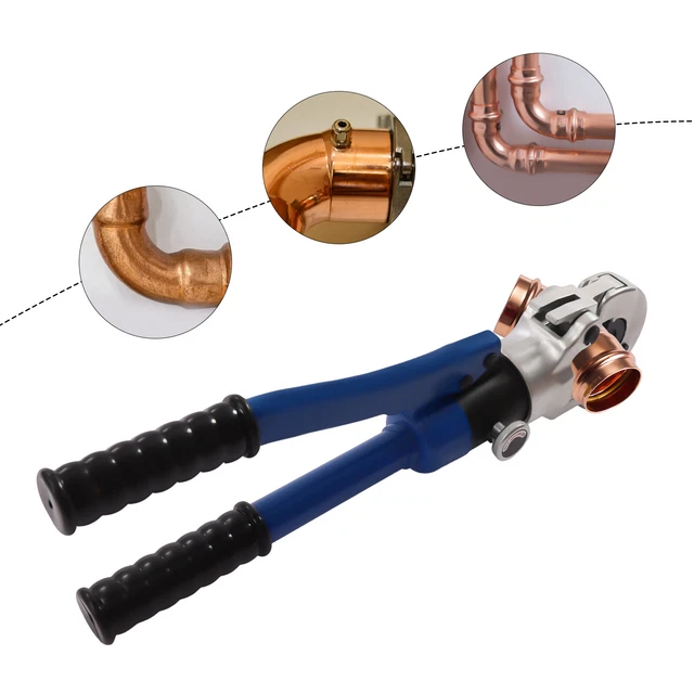 MRSUNAIR Pince De Réparation Manuelle Pour Tubes En Cuivre 6 Trous 6,35 Mm, 0,95 Cm, 1,27 Cm, 1,5 Cm, 1,9 Cm, 1,9 Cm, 1,9 Cm, 2,2 Cm Pour Tubes En Cuivre Réfrigérant